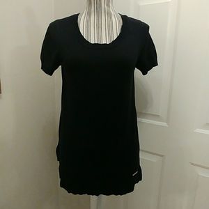 Michael Kors Short Sleeve Sweater Knit Top